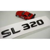 SL 320 Bagaj Parlak Siyah ABS 3M 3D Yazı Logo - 1