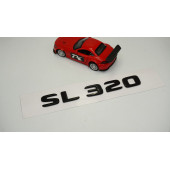SL 320 Bagaj Parlak Siyah ABS 3M 3D Yazı Logo - 2