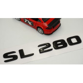 SL 280 Bagaj Parlak Siyah ABS 3M 3D Yazı Logo thumbnail 3