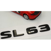 SL 63 Bagaj Parlak Siyah ABS 3M 3D Yazı Logo - 3