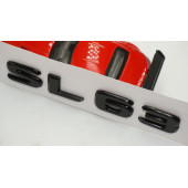 SL 63 Bagaj Parlak Siyah ABS 3M 3D Yazı Logo - 4