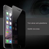 Apple iPhone 8     Kor Privacy Cam Ekran Koruyucu - 4
