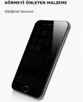 Apple iPhone 8     Kor Privacy Cam Ekran Koruyucu - 5