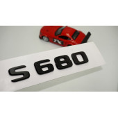 S 680 Bagaj Parlak Siyah ABS 3M 3D Yazı Logo - 1