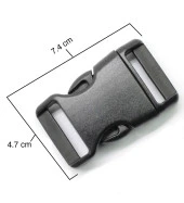 5 Adet Plastik Siyah Sert Kilit Bağlama Kayışı 4.5 cm thumbnail 1