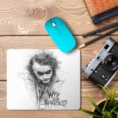 Joker Kara Kalem Why So Serious Mouse Pad Mousepad - 1