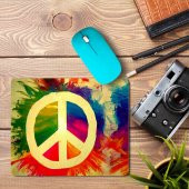 Peace Barış Sembol logo Mouse Pad Mousepad - 1