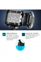 GPR Motosiklet Sis Farı 18 Watt 2 Li Set thumbnail 2