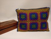 EL YAPIMI El Örgüsü Clutch Çanta - 1