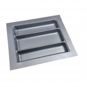 Çekmece İçi Kaşıklık Kepçelik 42 x 49 cm Gri Mutfak Düzenleyici - 1