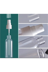 avese 100 Adet 30 ML Sprey Başlıklı Kolonya, Dezenfektan, Likit Şişesi 100x30 ML - 2