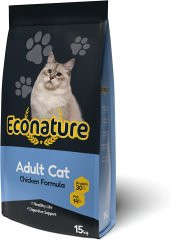 Econature Yetişkin Kedi Maması, Tavuklu, 15 kg - 3