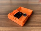 Menteşeli SD ve Micro SD Kart Kutusu - 16 Yuva - Hepsi Bir Arada - 7