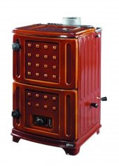 Bekaş 913 Soba Çift Kapaklı Döküm Turbo Soba Ateş Tuğlalı - 1