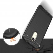 Xiaomi Redmi 5 PLUS Kılıf Antişok Karbon Silikon Kapak + Nano Cam - 1