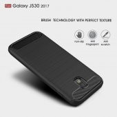Samsung Galaxy J3 Pro Kılıf Zore Karbon Fiber Silikon Kapak + Nano Cam - 7