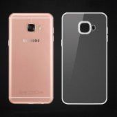 Samsung Galaxy J7 Prime 2 İnce Şeffaf Silikon Kılıf + Cam - 3