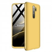 Xiaomi Redmi Note 8 Pro Kılıf Zore Tam Koruma 3 Parça Ays Kapak - 6