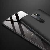 Xiaomi Redmi Note 8 Pro Kılıf Zore Tam Koruma 3 Parça Ays Kapak - 10