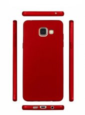 Samsung Galaxy A7 2016 Kılıf Mat Silikon Kılıf Simple Case - 2