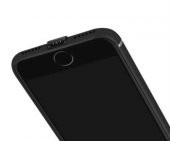 iPhone 7 Plus Mat Silikon Kılıf Şarj Tıpalı + Nano Kırılmaz Cam thumbnail 3