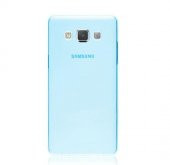 Samsung Galaxy A3 2015 Kılıf Şeffaf Silikon Kılıf + Cam - 8