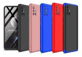 Samsung Galaxy A51 Kılıf Zore Tam Koruma 3 Parça Ays Kapak - 1