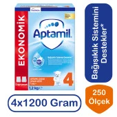 Aptamil Devam Sütü 4 Numara 1200 gr 4 lü Paket - 1