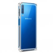 Samsung Galaxy A50 Kılıf Kenar Korumalı Şeffaf Antişok Silikon - 2
