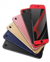 Apple iPhone 7 Plus Kılıf Zore Tam Koruma 3 Parça Ays Kapak - 1