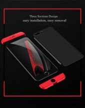 Apple iPhone 7 Plus Kılıf Zore Tam Koruma 3 Parça Ays Kapak - 3