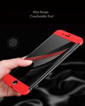 Apple iPhone 7 Plus Kılıf Zore Tam Koruma 3 Parça Ays Kapak - 4