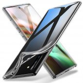 Samsung Galaxy Note 10 Kılıf Zore Şeffaf Silikon Kamera Korumalı - 1