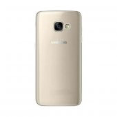 Samsung Galaxy A3 2017 Kılıf A320 İnce Şeffaf Silikon Kılıf + Cam - 2