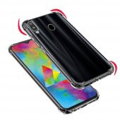 Samsung Galaxy A20 A30 Kılıf Kenar Korumalı Şeffaf Antişok Silikon - 2