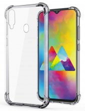 Samsung Galaxy A20 A30 Kılıf Kenar Korumalı Şeffaf Antişok Silikon - 4