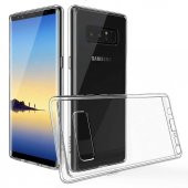 Samsung Galaxy Note 8 Tam Kapatan Ekran Koruyucu + Şeffaf Kılıf - 7
