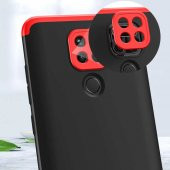 Xiaomi Redmi Note 9 Kılıf Zore 3 Parçalı Sert Ays Kapak - 4