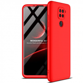 Xiaomi Redmi Note 9 Kılıf Zore 3 Parçalı Sert Ays Kapak - 5
