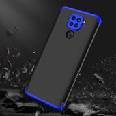 Xiaomi Redmi Note 9 Kılıf Zore 3 Parçalı Sert Ays Kapak - 10