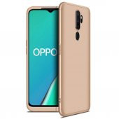 Oppo A5 2020 Kılıf Zore Tam Koruma 3 Parça Ays Kapak - 4