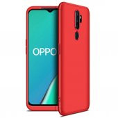 Oppo A5 2020 Kılıf Zore Tam Koruma 3 Parça Ays Kapak - 6