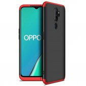 Oppo A5 2020 Kılıf Zore Tam Koruma 3 Parça Ays Kapak - 10