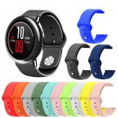 Amazfit Pace Uyumlu Silikon Kordon Kayış 22mm KRD-11 - 1