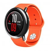 Amazfit Pace Uyumlu Silikon Kordon Kayış 22mm KRD-11 - 5