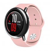 Amazfit Pace Uyumlu Silikon Kordon Kayış 22mm KRD-11 - 6