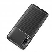 Samsung Galaxy A50 Kılıf Antişok Karbon Silikon Kapak+6D Nano Cam - 3