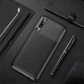 Samsung Galaxy A50 Kılıf Antişok Karbon Silikon Kapak+6D Nano Cam - 5