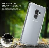Samsung Galaxy S9 Plus Kılıf Kenar Korumalı Şeffaf Antişok Silikon Kılıf - 3
