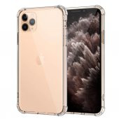 iPhone 11 Pro Max Kılıf Zore Nitro Anti Shock Şeffaf Silikon - 1